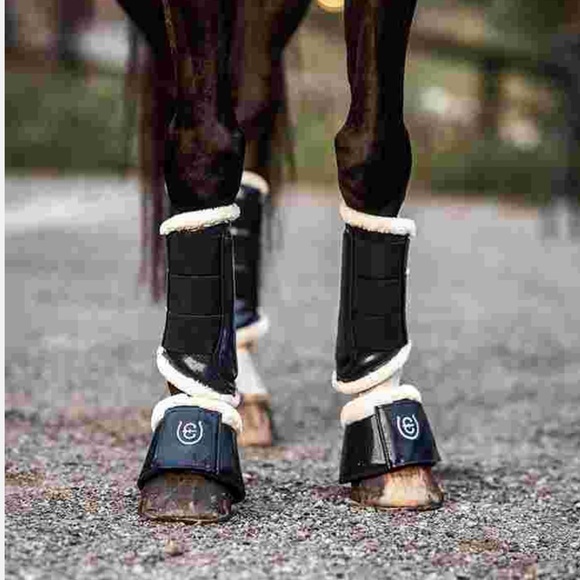 Equestrian Stockholm Brushing Boot - Navy - Picture 2 of 8